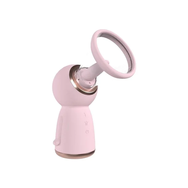 Pumped Exquisite Automatic 13 Speed Silicone Rechargeable Vulva and Breast Pump – Pink