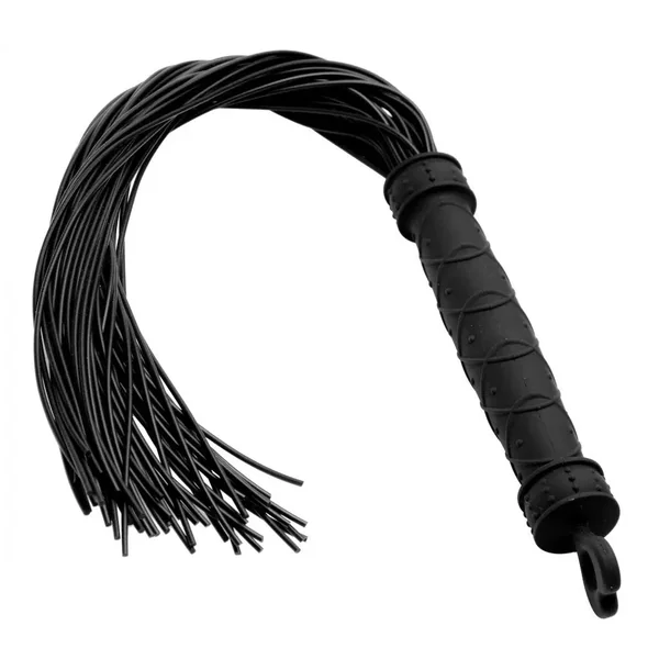 Punish Me Silicone Flogger BDSM Impact Play Heavy Flogger