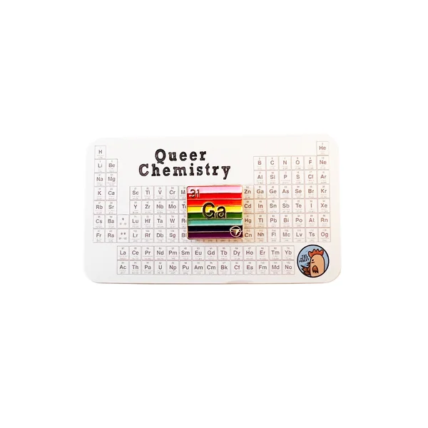 Queer Chemistry Gay Pin