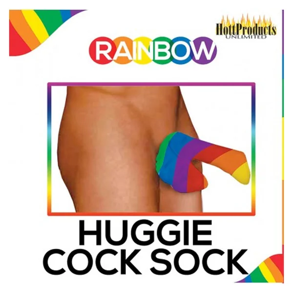 Rainbow Huggie Mens Cock Sock
