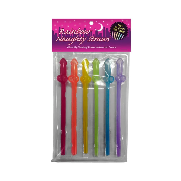Rainbow Naughty Straws G.I.T.D.