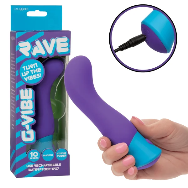 Rave G-vibe Pur/blu G-Spot Vibrator