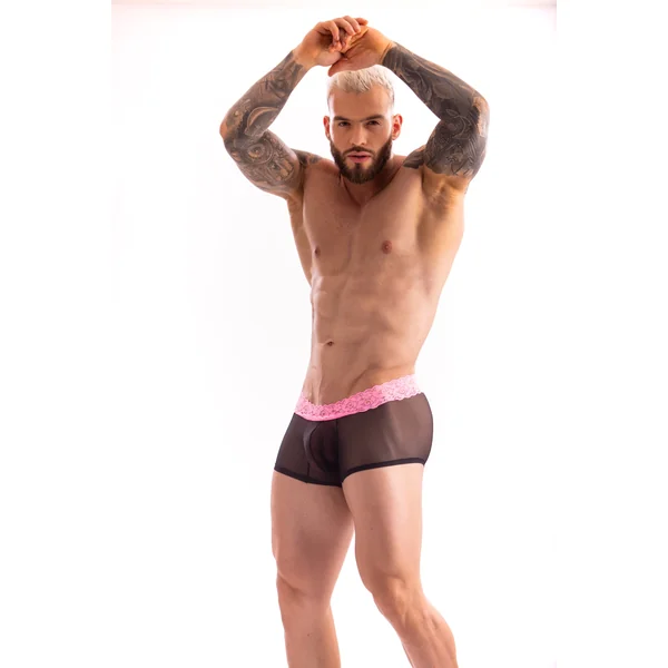 Raymond David Mens Booty Short-Mesh*