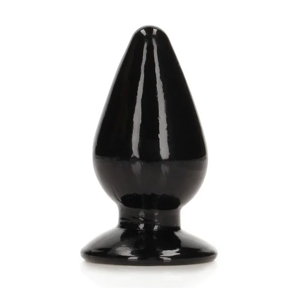 RealRock Crystal Clear Anal Plus 4.5in – Black
