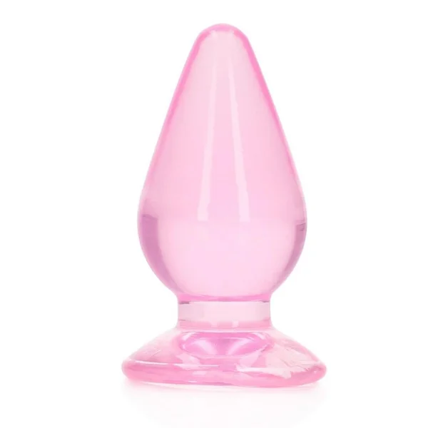 RealRock Crystal Clear Anal Plus 4.5in – Pink