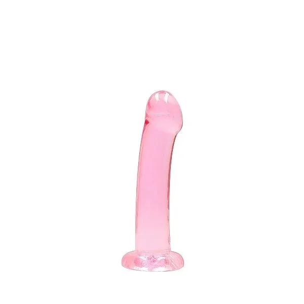 Realrock Non Realistic Dildo W Suction Cup 6.7in Pink