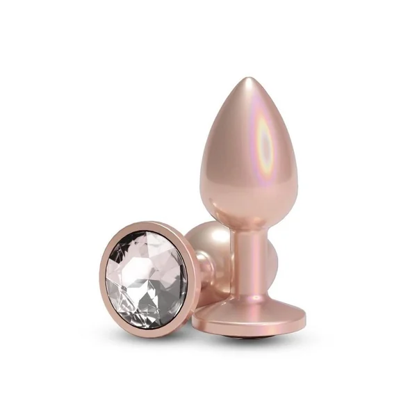 Rear Assets Chrome Anal Plug – Small – Tan