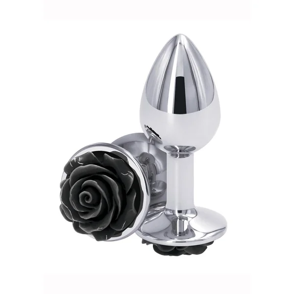 Rear Assets Rose Aluminum Anal Plug