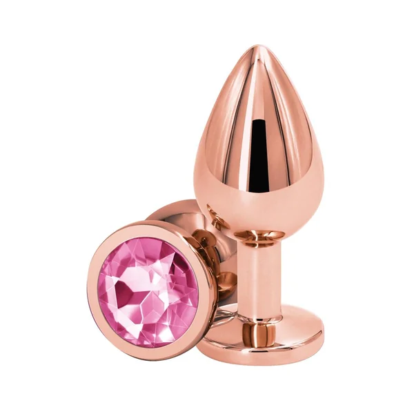 Rear Assets Rose Gold Anal Plug