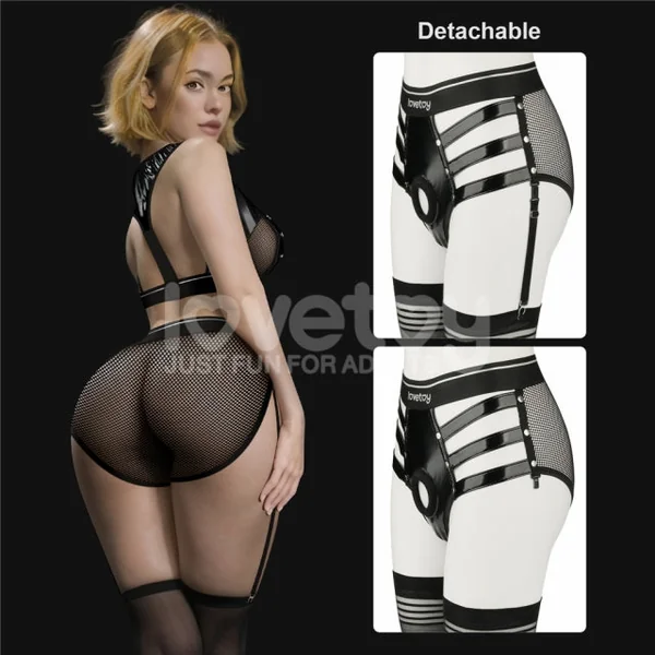 Rebellion Reign Iconic Harness Strap on Set (XS/S)