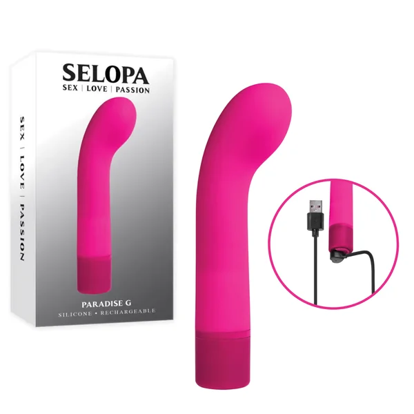 Rechargeable Vibrating Bullet Vibe Multi-Speed Women G-Spot Vibrator Sex Toy