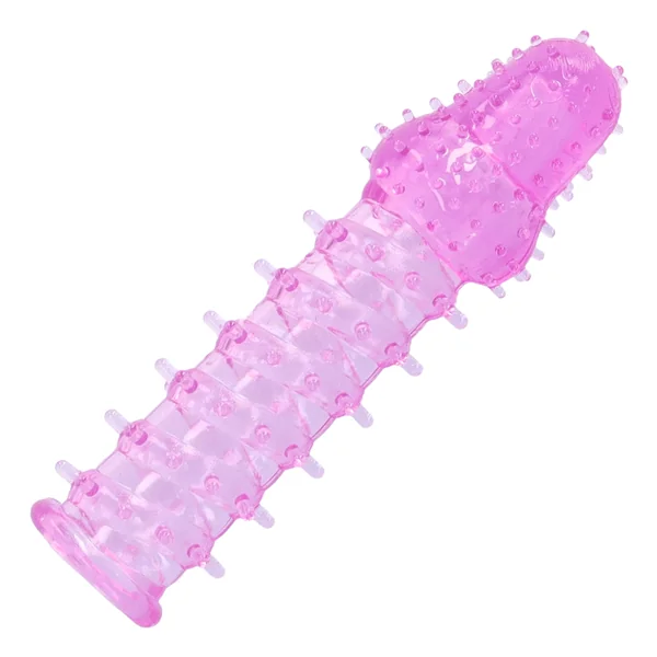 Ribbed Penis Extension With Pleasure Nubs