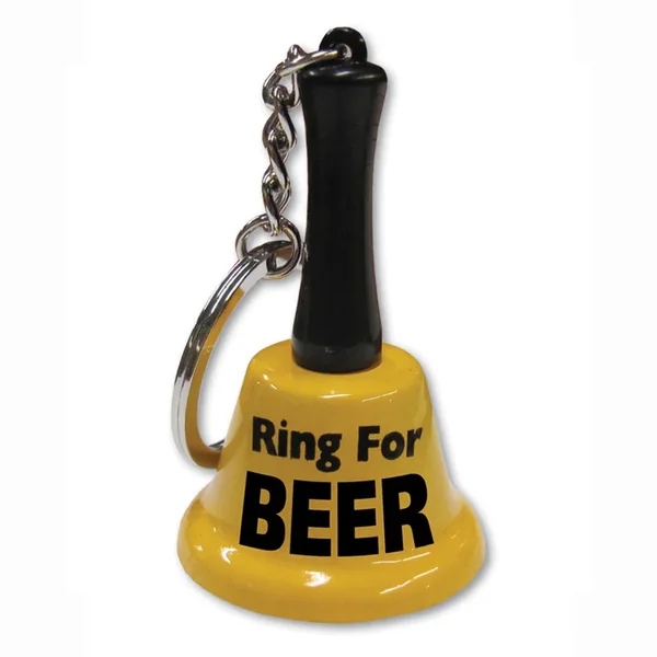 Ring For Beer Bell Keychain