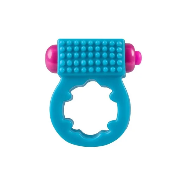 Rock Candy Atomic Sugar Grinder Vibrating Cock Ring – Blue