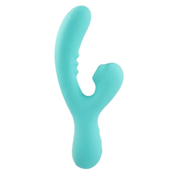 Rock Candy Refined Sugarotic Rechargeable Silicone Dual Stimulated Rabbit Vibrator