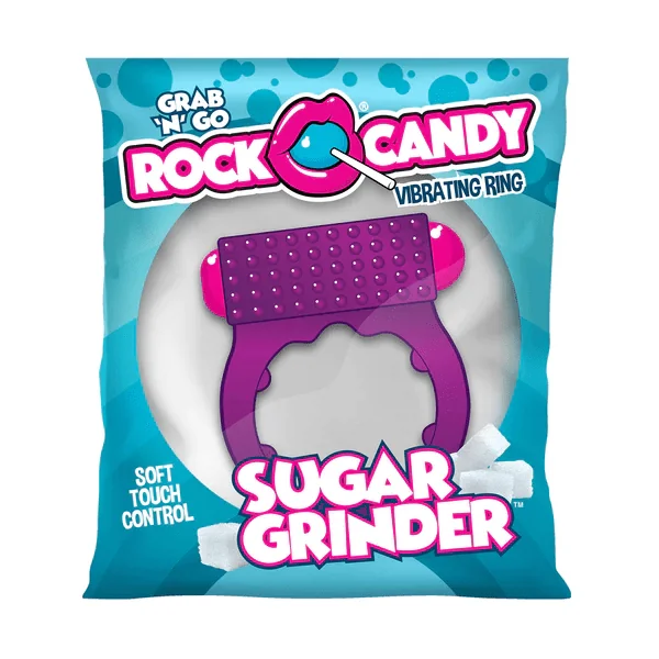 Rock Candy Sugar Grinder Vibrating Cock Ring
