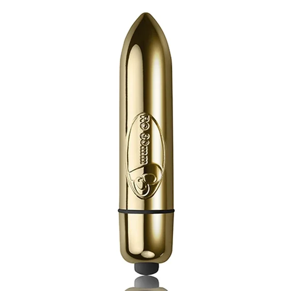 Rocks Off 80 Single Speed Bullet Waterproof Champagne Gold