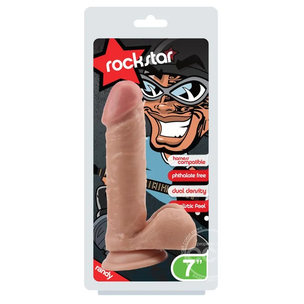 Rockstar Randy 7 inch Flesh Dildo