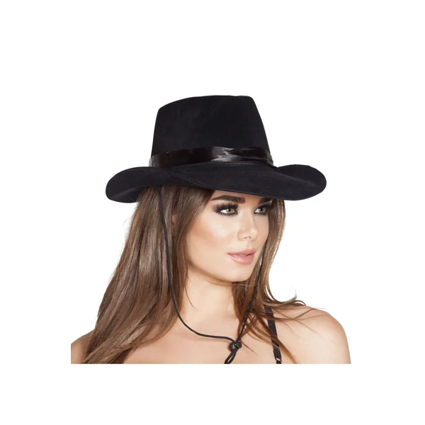 Roma Black Cowboy Hat