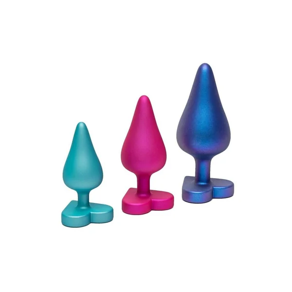 Romp Luster Silicone Anal Plug – Purple/Pink