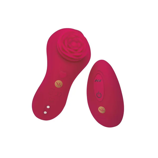 Rosegasm Red Remote Control Silicone Panty Vibe with 10 Modes
