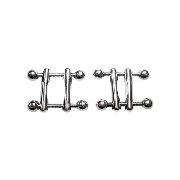Rouge Ball End Nipple Clamps Adjustable Stainless Steel
