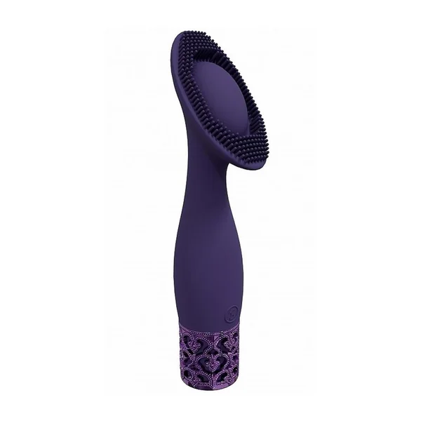 Royal Gems Duchess Silicone Rechargeable Vibrator – Purple