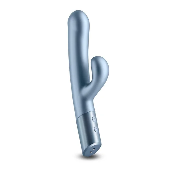 Royals Countess Rechargeable Silicone Rabbit Vibrator – Blue