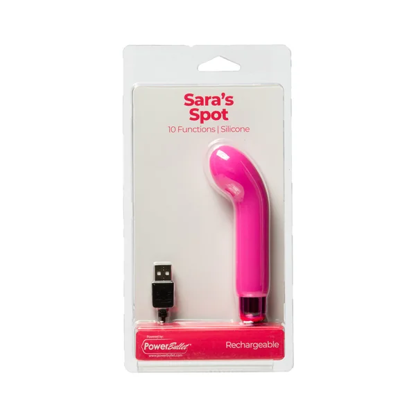 Sara''s Spot Rechargeable Bullet With Removable G-Spot Sleeve Pink