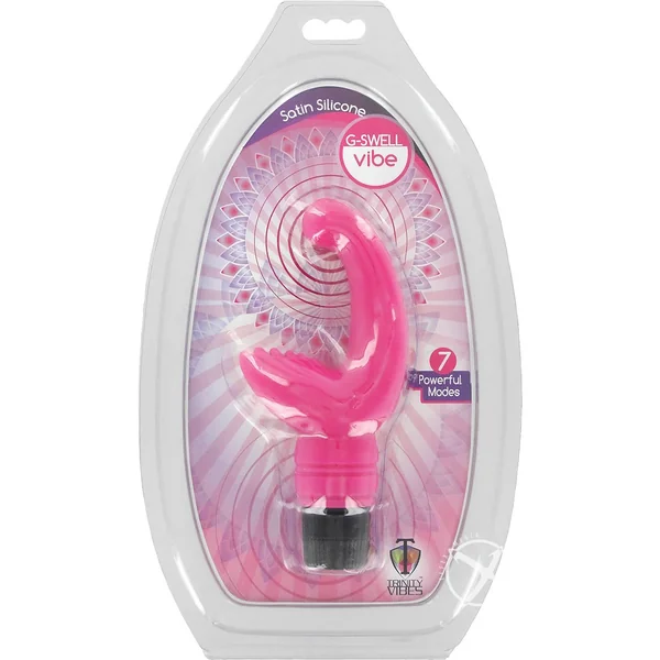 Satin Silicone G Swell Vibe Pink Trinity Vibes
