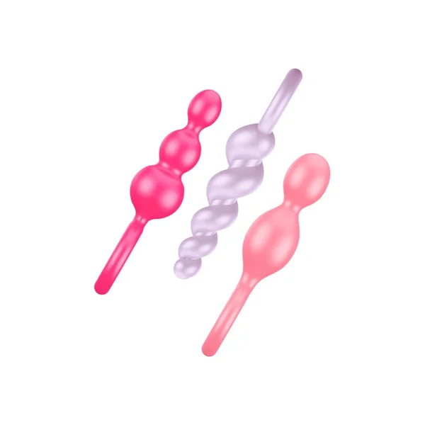 Satisfyer - Booty Call 3-Piece Plug Set - Multicolour