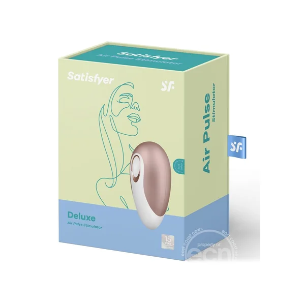 Satisfyer Deluxe Silicone Rechargeable Clitoral Stimulator