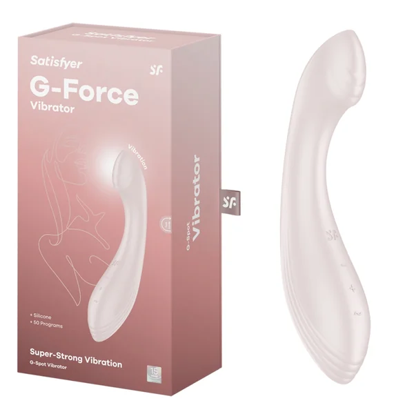 Satisfyer G-Force Curved HeadSilicone USB-Rechargeable Women G Spot Vibrator