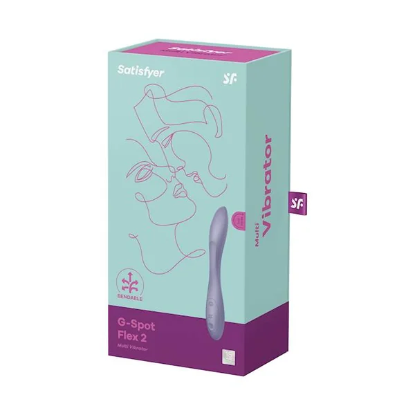 Satisfyer G-spot Flex2 Multi Vibrator - 7.6 Inch