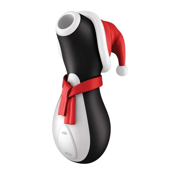 Satisfyer Penguin Holiday Edition - Black/White/Red