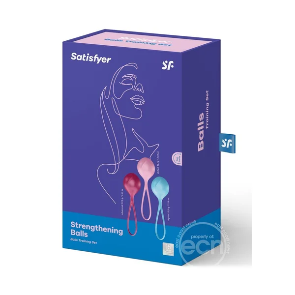 Satisfyer Strengthening Balls CO3 - Single Set of 3