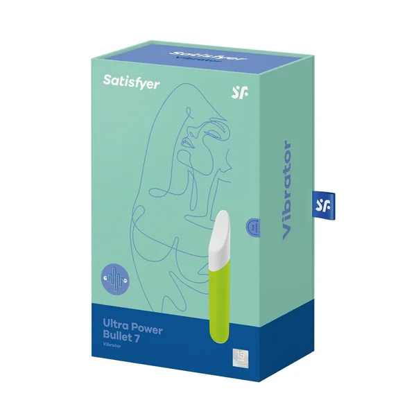 Satisfyer Ultra Power Bullet 7 Rechargeable Silicone Bullet Vibrator
