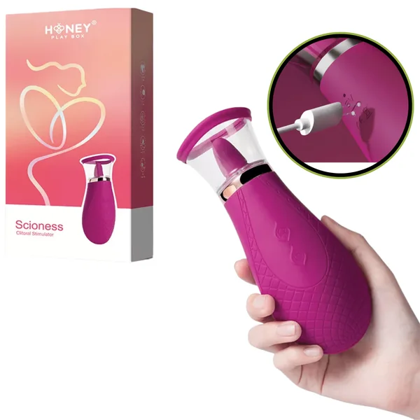 Scioness Sucking and Licking Clitoral Stimulator