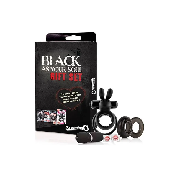 Screaming O - Black As Your Soul Couples Gift Set