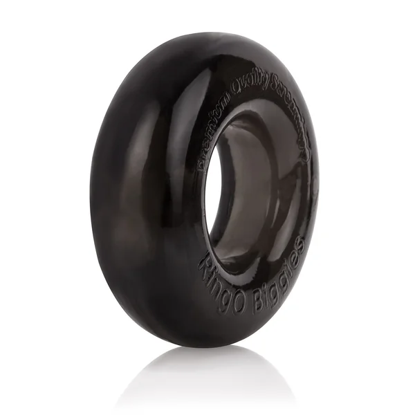 Screaming O Ringo Biggies Black Reusable Waterproof Cock Ring