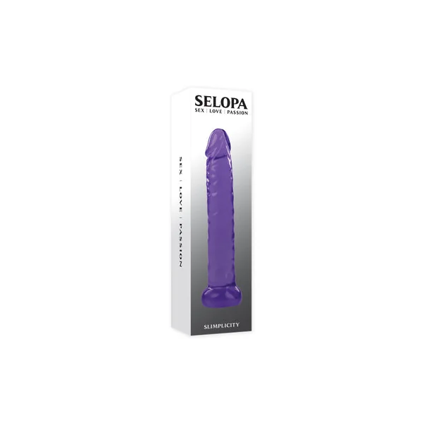 Selopa Slimplicity 6 in. Jelly Dong Purple