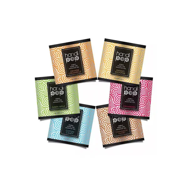Sensuva - Handipop Edible Handjob Massage Gel - Single Use Pack