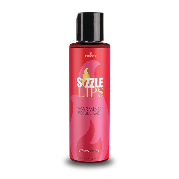 Sensuva Sizzle Lips Warming Edible Gel