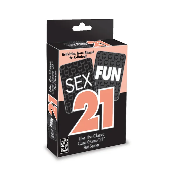 Sex Fun 21 Card Game