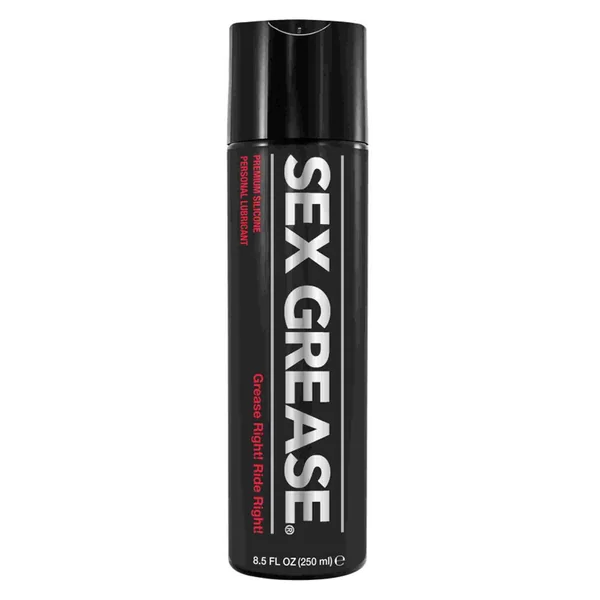Sex Grease Silicone Based Personal Lubricant 8.5 Ounce Bottle