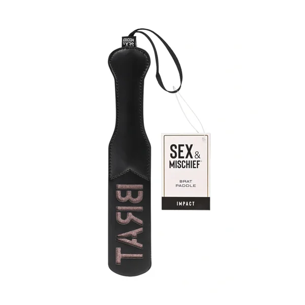 Sex & Mischief - Brat Paddle - Black