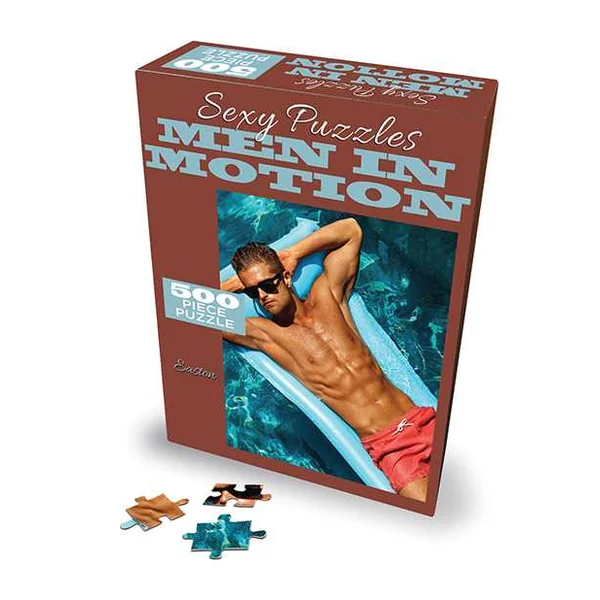 Sexy 500 pc Puzzles Men in Motion - Easton