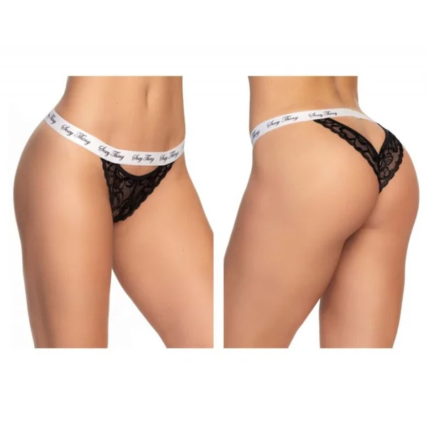 Sexy Thing Lace Keyhole Panty