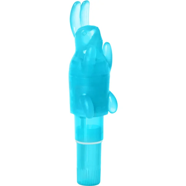 Shanes World Pocket Party Bunny Massager Waterproof Blue 3.75 Inch