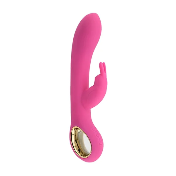 SHARE SATISFACTION RHEA HEATING RABBIT VIBRATOR – PINK